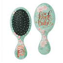 Wet Brush Hair Brush Bridal Mini Detangler, Bride Squad Print, Mini Detangler Brush for Women, Smaller, Cuter and Perfect for Life on the Go, Protects Against Split Ends and Breakage -Bride Tribe Wet Brush