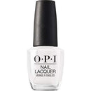 OPI Nail Lacquer, Alpine Snow, White Nail Polish, 0.5 fl oz OPI