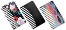 Go-Comb - Wallet Sized Hair & Travel Comb - Wide Tooth - Mixed Plastic 3-Pack Go-Comb