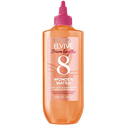 L'Oreal Paris Elvive Dream Lengths 8 Second Wonder Water Detangling Lamellar Rinse Out, 6.8 Ounce L'Oreal Paris