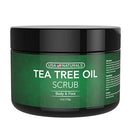 Tea Tree Oil Foot & Body Scrub Treatment - Exfoliating Scrub with Essential Oils - Smooths Calluses - Helps With Athlete's Foot, Acne, Jock Itch & Dead, Dry Skin USA Naturals