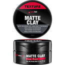 SexyHair Style Matte Clay Matte Texturizing Clay, 2.5 Oz | Separates, Defines and Molds | Helps Tame Unruly Ends | Washes Out Easily SexyHair