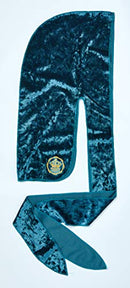 KISS RED Premium Bow Wow X Power Wave Crushed Velvet Durag (Teal Green) KISS
