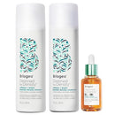 Briogeo Destined For Density Caffeine + Biotin Peptide Shampoo + Conditioner + Serum Bundle | Thicker, Fuller‑Looking Hair | Vegan, Silicone‑Free | 2 x 8 fl oz + 1.5 fl oz Infinity Warehouse