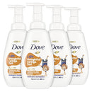 Dove Foaming Body Wash For Kids Coconut Cookie Sulfate-Free Skin Care, 13.5 Fl Oz, Pack of 4 Dove