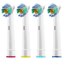 Professional White Replacement Toothbrush Heads w/ 3D Whitening, Compatible with Oral-B Braun Electric Toothbrush- 4 Pro Style- Fits The Oralb Kids Care 1000 Etc. Alayna
