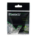 Small Hair Elastics - 15mm STRONG - REUSEABLE Clear, for Hair Ties, Braiding and Ponytails, Pack of 200 by ElasticU ElasticU