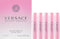 5 Versace Bright Crystal EDT Spray Sample Women Vial 1 Ml/0.03 oz each Versace