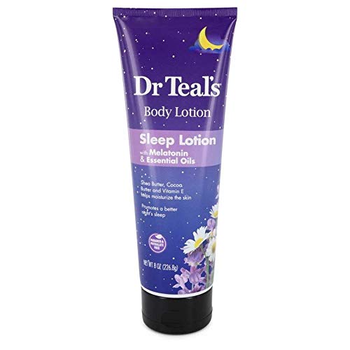 Teal's Adults Body Lotion Melatonin & Essential Oils Night Sleep, 8 oz Dr Teal's