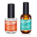 Modelones Gel Nail Polish Primer, Acid Free Natural Nail Prep Dehydrate & Bond Primer, 15ml Nail Bond, Air Dry Superior Bonding Primer for Acrylic Powder Nail Supplies Set modelones