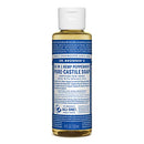 Dr. Bronner’s - Pure-Castile Liquid Soap (Peppermint, 4 ounce) - Made with Organic Oils, 18-in-1 Uses: Face, Body, Hair, Laundry, Pets and Dishes, Concentrated, Vegan, Non-GMO Dr. Bronner's