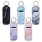 Beautyflier Clip-on Sleeve Chapstick Pouch Keychain Lipstick Holder Elastic Lip Balm Holder Travel Accessories Beautyflier