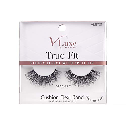 VLuxe by i-Envy False Eyelashes True Fit Lashes Soft & Natural Volume (Dream Fit) I-ENVY
