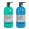 Anthony Invigorating Rush Hair and Body Wash, 32 Fl Oz and Anthony Blue Sea Kelp Body Scrub, 32 Fl Oz Anthony