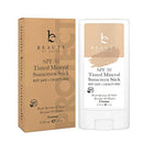 Mineral Tinted Sunscreen Stick - Zinc Oxide Sunscreen Lotion Stick Made with Organic Ingredients, Best Sun Protection Travel Sunscreen Face - Body, Reef Friendly, Broad Spectrum, Water Resistant Creme Beauty by Earth