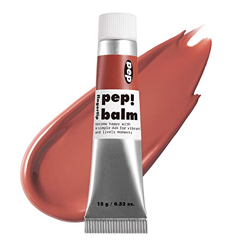 I’M MEME Pep! Balm | Multi-use Lip and Cheek Tint with Shea Butter | Liquid Blush and Lip Stain Balm in One | 004 Corner | K-Beauty Make Up I'M MEME