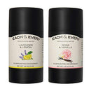 Each & Every 2-Pack, Natural Aluminum-Free Deodorant for Sensitive Skin Made with Essential Oils, Plant-Based Packaging, 2.5 Oz.(Lavender & Lemon, Rose & Vanilla) Each & Every