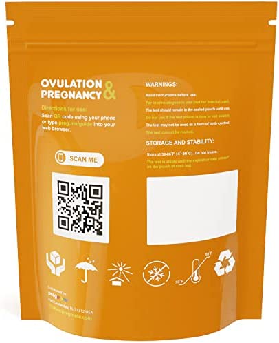 Pregmate 100 Ovulation LH and 20 Pregnancy Hcg Test Strips Predictor Kit Pack (100 LH + 20 Hcg) martinandmark.com