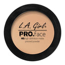 L.A. Girl Pro Face HD Matte Pressed Powder, Nude Beige, 0.25 Ounce (Pack of 3) (GPP605) L.A. Girl