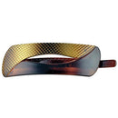 Camila Paris CP2676 French Hair Barrette Clip for Girls Metal Free Closure, Tortoise and Gold, Strong Hold Grip Hair Clips for Women, No Slip Durable Styling Girls Hair Accessories, Made in France Camila