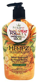 Hempz Summer Edition Sweet Pineapple & Honey Melon 17 ounces Hempz