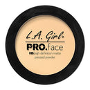 L.A. Girl Pro Face HD Matte Pressed Powder, Classic Ivory, 0.25 Ounce (Pack of 3) (GPP602) L.A. Girl