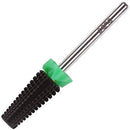 PANA Nail Carbide 5 in 1 Bit - Two Way Rotate use for Both Left and Right Handed - Fast remove Acrylic or Hard Gel - 3/32" Shank - Manicure, Nail Art, Drill Machine (Coarse - C, Black) PANA