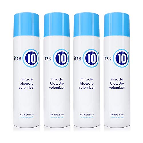 It's a 10 Haircare Miracle Blowdry Volumizer, 6 fl. oz. (Pack of 4) It's a 10 Haircare
