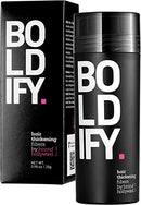 BOLDIFY Hair Fibers for Thinning Hair (HAZEL BROWN) Natural & Undetectable - Giant 28g Bottle - Completely Conceals Hair Loss in 15 Sec - Hair Topper for Fine Hair for Women & Men Boldify