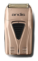 Andis 17220 Pro Foil Lithium Plus Titanium Foil Shaver, Cord/Cordless, Copper Andis