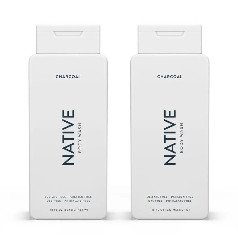 Native Body Wash Contains Naturally Derived Ingredients | For Women & Men, Sulfate, Paraben, & Dye Free Leaving Skin Soft and Hydrated | Eucalyptus & Mint 18 oz - 2 Pk Infinity Warehouse