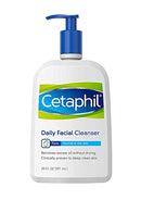 Face Wash by CETAPHIL, Daily Facial Cleanser for Sensitive, Combination to Oily Skin, 20 oz, Gentle Foaming, Soap Free, Hypoallergenic Cetaphil