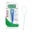 GUM - 840RI EEZ-Thru Floss Threaders, 25 Count, Blue GUM