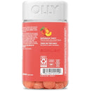 OLLY Probiotic + Prebiotic Gummy, Digestive Support and Gut Health, 500 Million CFUs, Fiber, Adult Chewable Supplement for Men and Women, Peach, 60 Day Supply - 60 Count Infinity Warehouse