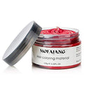Red Temporary Hair Dye Wax Natural Instant Hair Color Wax Pomades 4.23 oz ,Hair Styling Clay for Party, Cosplay , Halloween,Christmas VOLLUCK