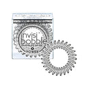 invisibobble Power Traceless Spiral Hair Ties - Pack of 3 Crystal Clear - Strong Elastic Grip Coil Hair Accessories for Active Women - No Kink, Non Soaking - Gentle for Girls Teens and Thick Hair invisibobble