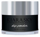 Kiara Sky Dip Powder. Stormy Weather(Dark Grey) Long-Lasting and Lightweight Nail Dipping Powder. (1 Ounce) Kiara Sky Store