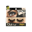 CATTITUDE 3D LASHES Lacey Doll Cat 3D False Eyelashes, Lightweight & Reusable, Cruelty-Free EBIN NEW YORK
