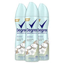 Degree Antiperspirant Spray Deodorant for women Coconut & Hibiscus 48-Hour Protection 3.8 oz 3 count DEGREE