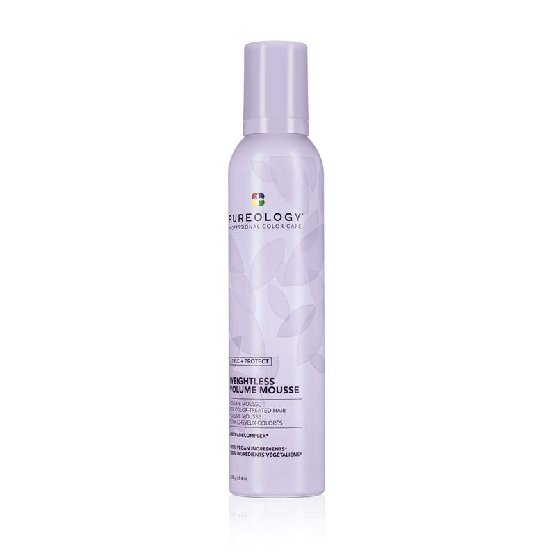 Pureology | Clean Volume Weightless Mousse | All-day Root Lift | For Fine, Color Treated Hair | Vegan martinandmark.com