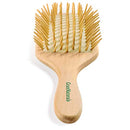 Wooden Bristle Paddle Hair Brush | Length 10.25" Width 3.5"| Large Flat Natural Eco Friendly Wood Handle Hairbrush for Men & Women with Thick, Curly, Wavy Long Hair GranNaturals