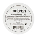 Mehron Makeup Clown White Lite Professional Makeup (2 oz) Mehron