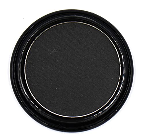 Black Matte Opaque Smokey Eye Onyx Midnight Zero Jet Black Pressed Powder Eye Shadow Eyeshadow Talc & Paraben Free Vegan No Animal Testing & Cruelty Free Pure Ziva