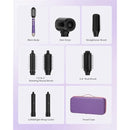 TASNEEM 7 in 1 Hot Air Styler with Auto-Wrap Curlers, Blow Dryer Brush, Ionic Hair Dryer, Straightener & Volumizing Brush, Styling Without Heat Damage, Travel Case, Frizz-Free Hair Styler Infinity Warehouse