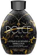 Dolce Black Bronzer Tanning Lotion - Outdoor/Indoor Tanning Lotion for Tattoo & Color Fade Protection - Anti-Orange, Anti-Aging & Anti-Wrinkle Natural Tanning Lotion - for Men & Women Dolce Black