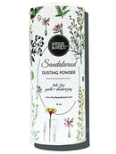 Sandalwood Scented Body Dusting Powder for Men or Women, Talc Free, Prevent Chafing, Bath Powder, Dusting Powder | Herb & Root, 6 oz Herb & Root