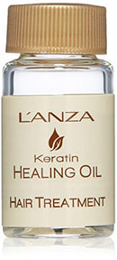 L'ANZA Keratin Healing Oil Treatment ââ‚¬â€œ Restores, Revives, and Nourish Dry Damaged Hair & Scalp, With Restorative Phyto IV Complex, Protein and Triple UV Protection, 0.34 Fl Oz L'ANZA