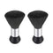 Vtrem 2 Pack Barber Brush Neck Duster Powder Duster Brush Neck Duster Brush for Hair Cutting Barber Accessories Brush Black Brown Barber Hair Brush Vtrem
