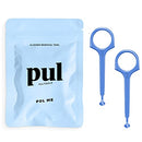 Clear Aligner Removal PUL Tool for Invisalign Removable Braces by The Pultool (2 Pack, Blue) The Pultool