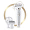 Braun Epilator Silk-épil 9 9-030 with Flexible Head, Facial Hair Removal for Women and Men, Shaver & Trimmer, Cordless, Rechargeable, Wet & Dry, Beauty Kit with Body Massage Pad Braun
